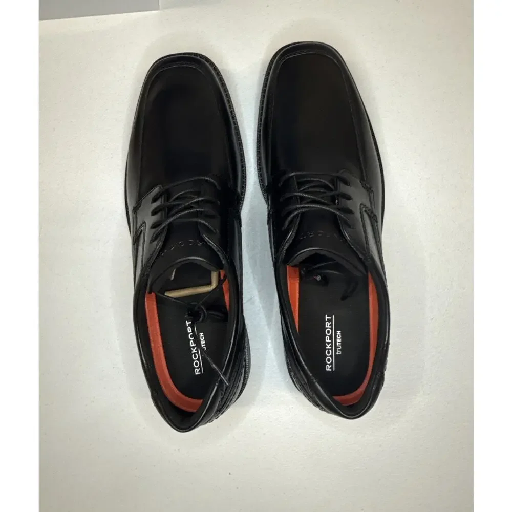 Rockport Men’s Style Leader 2 Apron Toe Oxford Black Size 11W